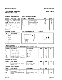 Datasheet BUK7614-55 производства Philips